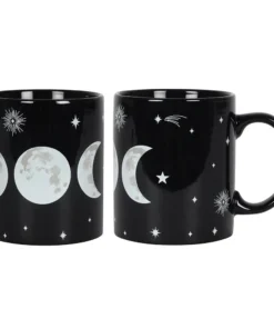 Homeware Gothic Gifts Triple Moon Mug