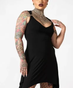 Killstar Lawless Lace Up Dress New Arrivals