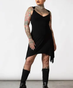Killstar Lawless Lace Up Dress New Arrivals