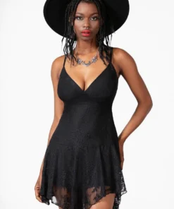 Killstar Moss Flower Lace Dress