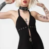 New Arrivals Killstar Hardcore Halter Top