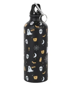 Gothic Gifts Witches Brew Metal Water Bottle Homeware