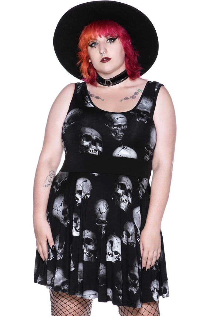 Killstar Heads Rollin' Skater Dress 4 Killstar Heads Rollin' Skater Dress