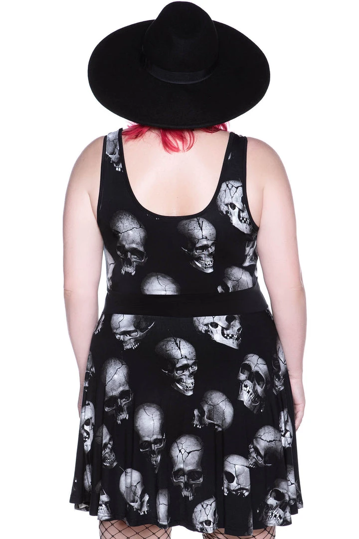 Killstar Heads Rollin' Skater Dress 6 Killstar Heads Rollin' Skater Dress