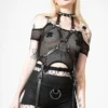 Killstar Heavy Metal Body Harness Plus Sizes