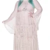 Killstar Hecate Lace Maxi Dress Ivory Ladies