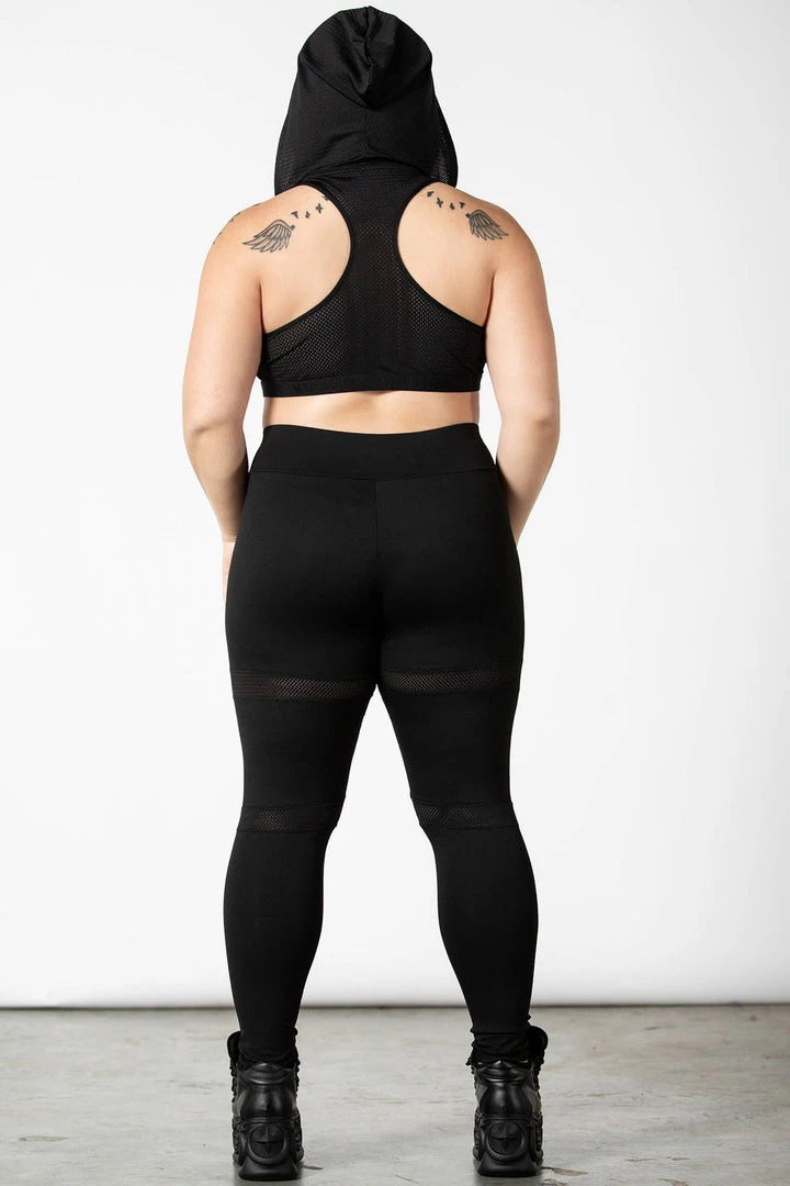 Ladies Killstar Hellbound Goth Sports Leggings 6 Ladies Killstar Hellbound Goth Sports Leggings