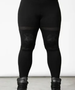 Ladies Killstar Hellbound Goth Sports Leggings 9 Ladies Killstar Hellbound Goth Sports Leggings