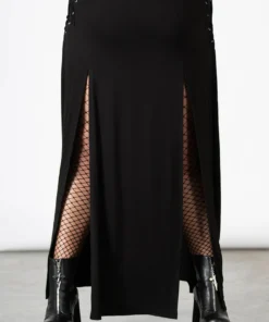 Killstar Hellverina Split Maxi Skirt 17 Killstar Hellverina Split Maxi Skirt