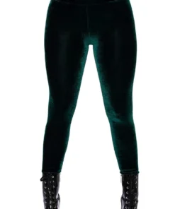 Killstar Hematite Leggings Emerald