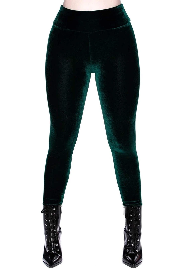 Killstar Hematite Leggings Emerald 3 Killstar Hematite Leggings Emerald