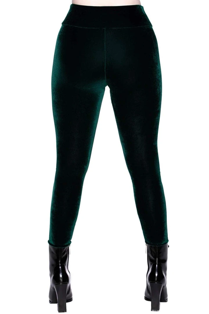 Killstar Hematite Leggings Emerald 4 Killstar Hematite Leggings Emerald