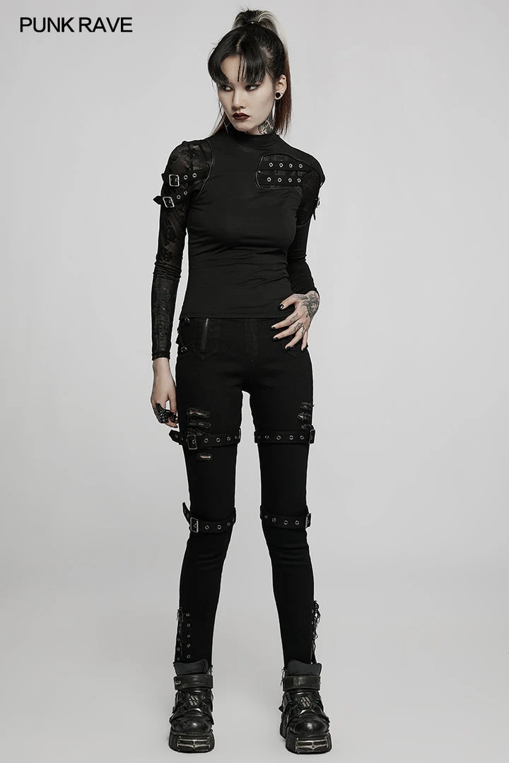 New Arrivals Punk Rave Hanna Top 4 New Arrivals Punk Rave Hanna Top