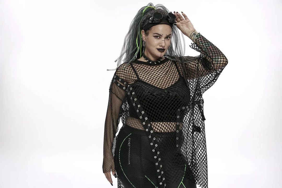 New Arrivals Punk Rave Harlow Mesh Top 4 New Arrivals Punk Rave Harlow Mesh Top