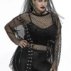 New Arrivals Punk Rave Harlow Mesh Top