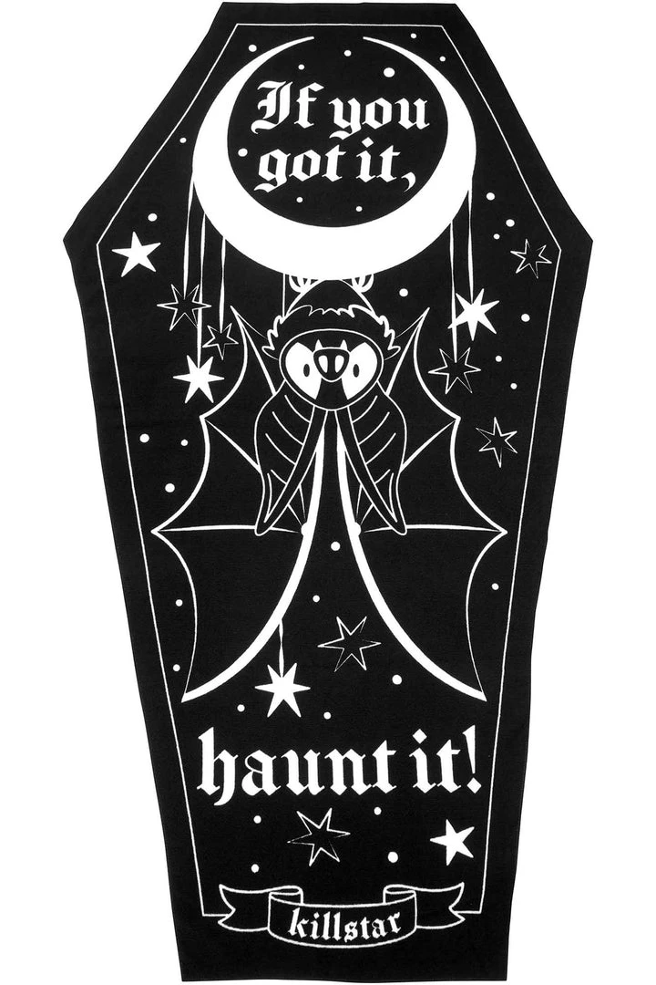 Homeware Killstar Haunt It Coffin Towel 3 Homeware Killstar Haunt It Coffin Towel