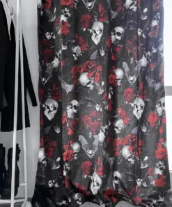 Killstar Haunted Garden Curtain