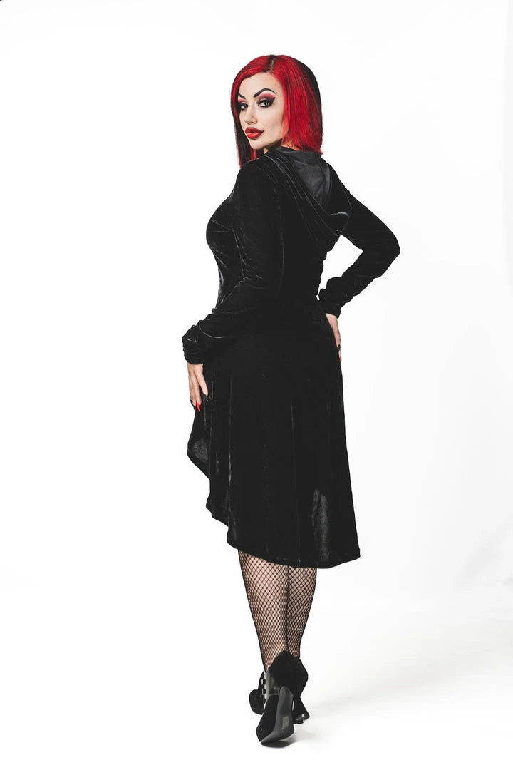 Ladies Necessary Evil Hekate Velvet Hoodie With Pockets 6 Ladies Necessary Evil Hekate Velvet Hoodie With Pockets