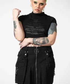 Killstar Hettie Slashed Crop Top 10 Killstar Hettie Slashed Crop Top