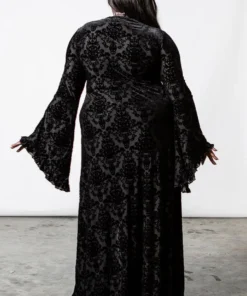 Ladies Killstar Inferno Velvet Duster