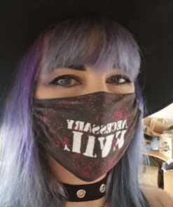 Necessary Evil Face Covering - Free With Any Order Over £39.99 - Can't Be Combined With Other Discounts