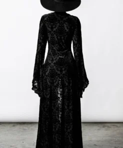 Ladies Killstar Inferno Velvet Duster