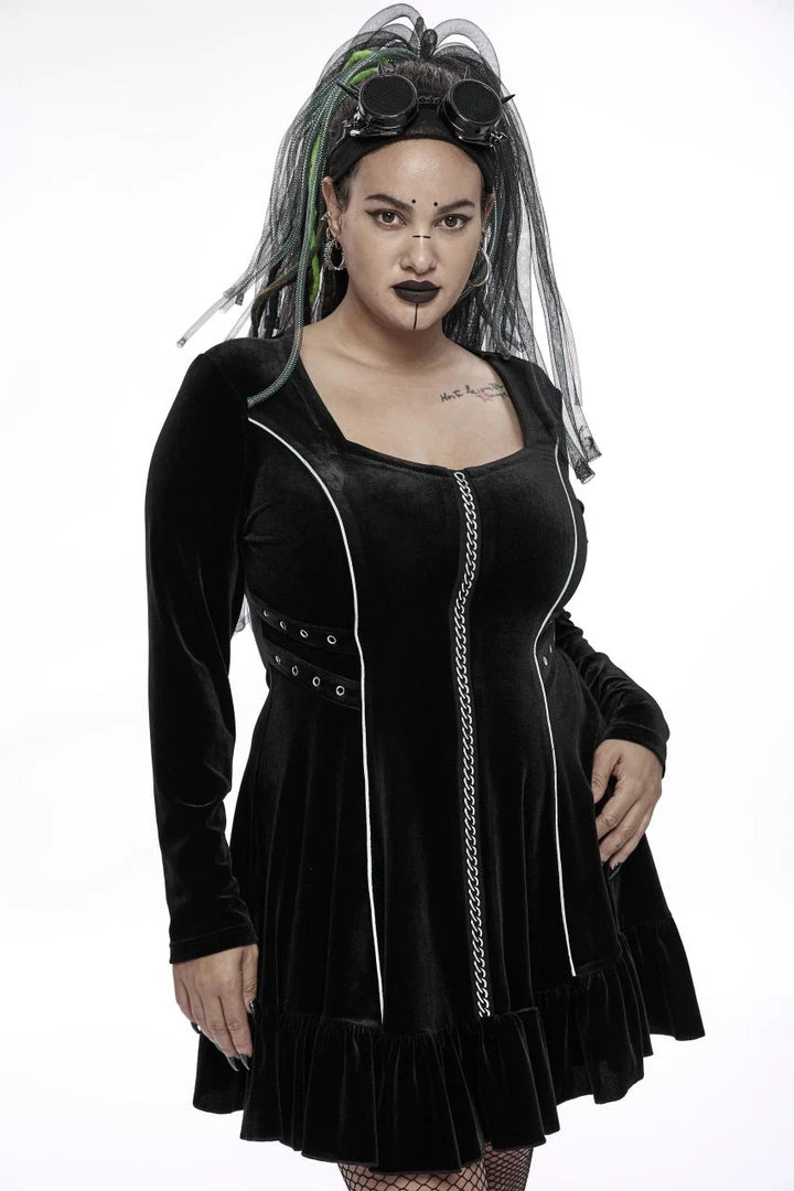 New Arrivals Punk Rave Isabelle Velvet Dress 4 New Arrivals Punk Rave Isabelle Velvet Dress