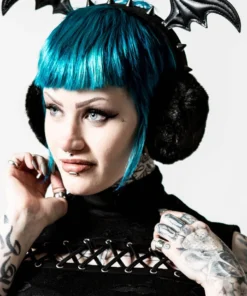 Accessories Killstar Just Wing It Earmuffs