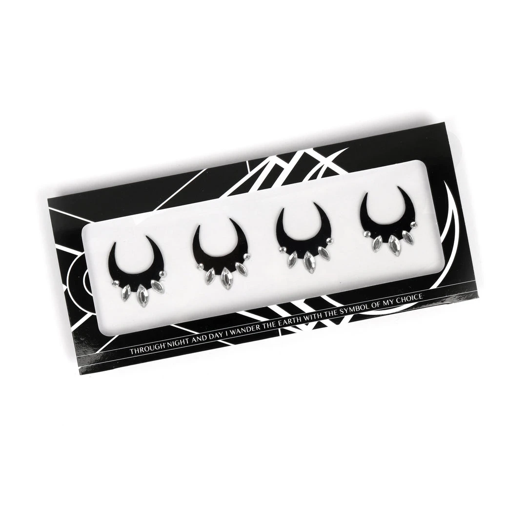 Magic Markings Jewelled Luna Face Art 4 Magic Markings Jewelled Luna Face Art