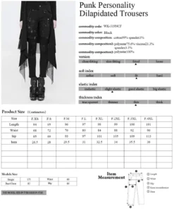 Ladies Punk Rave Nazgul Trousers 17 Ladies Punk Rave Nazgul Trousers