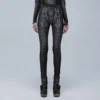 Punk Rave Inclementia Leggings Black / Gray 2 Punk Rave Inclementia Leggings Black / Gray