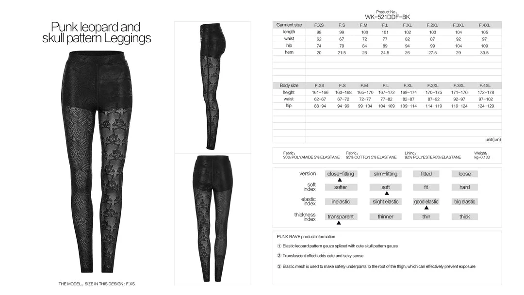 Punk Rave Letita Leggings 10 Punk Rave Letita Leggings