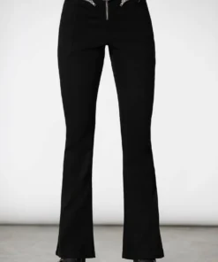 Killstar Krypteria Zip Bell Bottoms New Arrivals