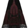 Dark In Love Arabella Red Maxi Skirt Ladies