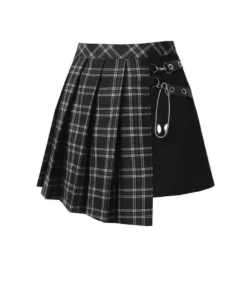 Dark In Love Leah Tartan Mini Skirt