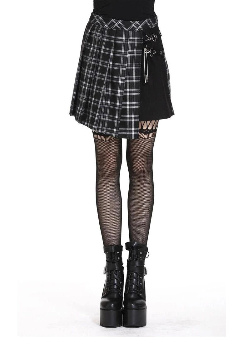 Dark In Love Leah Tartan Mini Skirt 5 Dark In Love Leah Tartan Mini Skirt