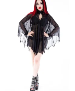 Necessary Evil Cybele Bat Wing Dress