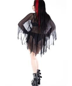 Necessary Evil Cybele Bat Wing Dress