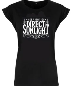 Grindstore Ladies Keep Out Of Direct Sunlight T-Shirt