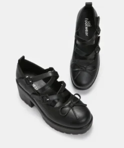 Koi Footwear Koi Margot Black Ballet Mary Janes