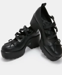 Koi Footwear Koi Margot Black Ballet Mary Janes