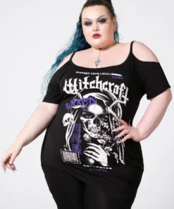Ladies Killstar Local Coven Cut Top
