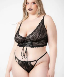 Ladies Killstar Lovella Lace Bralet 13 Ladies Killstar Lovella Lace Bralet