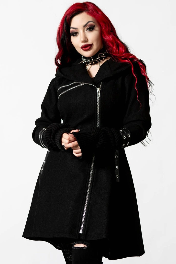 Killstar Lucretia Coat Ladies 3 Killstar Lucretia Coat Ladies