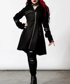 Killstar Lucretia Coat Ladies 11 Killstar Lucretia Coat Ladies