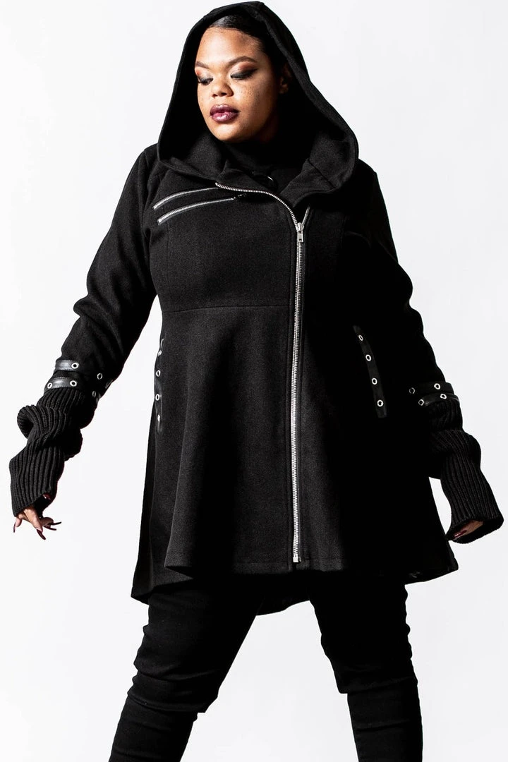Killstar Lucretia Coat Ladies 4 Killstar Lucretia Coat Ladies