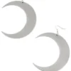 Killstar Luna Earrings Silver