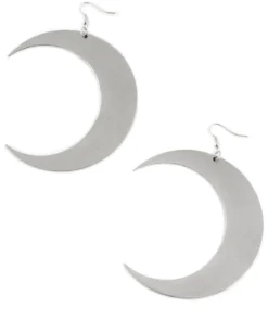 Killstar Luna Earrings Silver