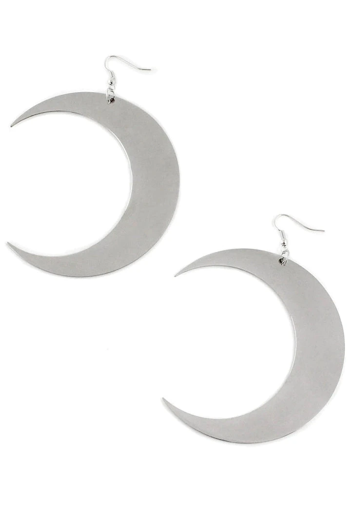 Killstar Luna Earrings Silver 3 Killstar Luna Earrings Silver