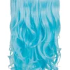 Gothic Attitude New Arrivals Lagoon Blue Curly 20" Weft Hair Extensions 1 Gothic Attitude New Arrivals Lagoon Blue Curly 20" Weft Hair Extensions